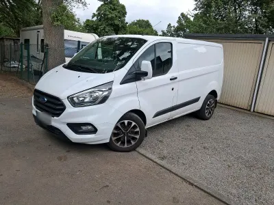 Gebraucht Ford Transit Custom 131 PS (96 kW) 2020 Weiß Van / Kleinbus