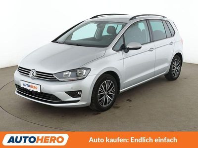 Gebraucht VW Golf Sportsvan Allstar 110 PS (80 kW) 2017 Silber Van / Kleinbus