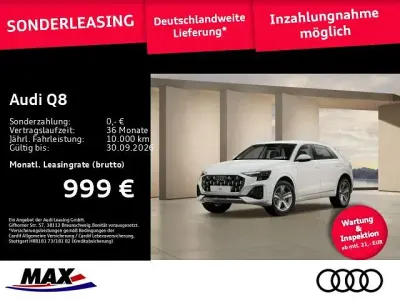 Neu Audi Q8 Ambiente 394 PS (289 kW) 2026 Carraraweiß SUV