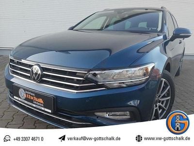 Gebraucht VW Passat Business 150 PS (110 kW) 2021 Aquamarinblau metallic Kombi