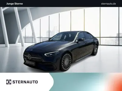 Gebraucht Mercedes C300 AMG line 258 PS (189 kW) 2022 Metalliclack graphitgrau Limousine