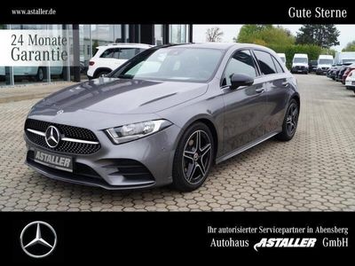 gebraucht Mercedes A200 d AMG Line+Night+Pano+MBUX+Parkp/Kam+Sound