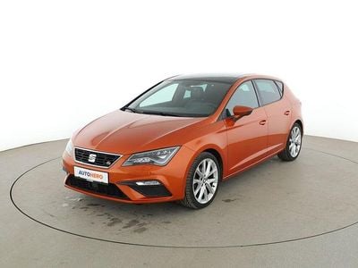 Usata Seat Leon FR 150 CV (110 kW) 2019 Arancione Berlina