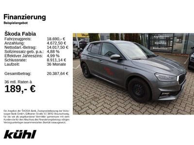 Gebraucht Skoda Fabia Drive 120 PS (88 kW) 2025 Grau Limousine