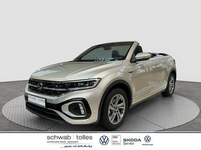 Gebraucht VW T-Roc Cabriolet R-line 150 PS (110 kW) 2024 Silber Cabrio