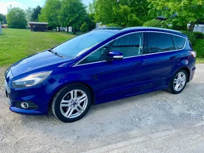 Gebraucht Ford S-MAX S 179 PS (131 kW) 2016 Blau Van / Kleinbus