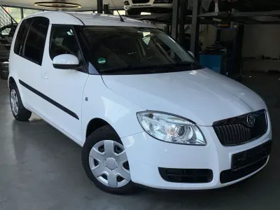 Gebraucht Skoda Roomster Style 86 PS (63 kW) 2009 Weiß Van / Kleinbus