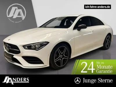 Gebraucht Mercedes CLA200 AMG 163 PS (119 kW) 2022 Weiß unilack polarweiß Coupé
