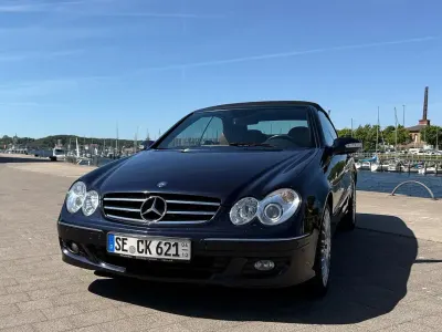 Gebraucht Mercedes CLK280 Avantgarde 230 PS (169 kW) 2007 Blau Cabrio