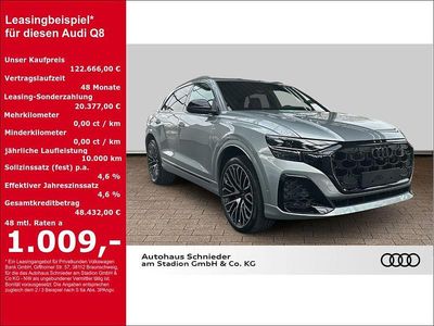 Nouă Audi Q8 S-Line 340 CP (250 kW) 2026 Argintiu SUV