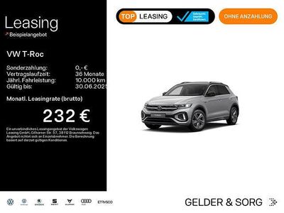 Gebraucht VW T-Roc R-line 150 PS (110 kW) 2024 Pyritsilber metallic SUV