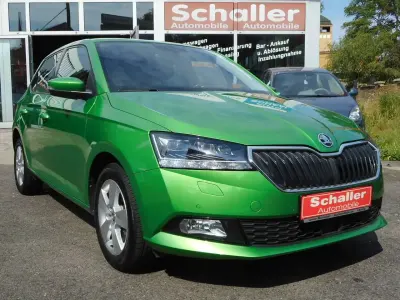 Gebraucht Skoda Fabia Style 110 PS (80 kW) 2019 Rallyegrün metallic Kleinwagen