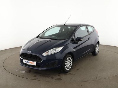 Gebraucht Ford Fiesta Trend 60 PS (44 kW) 2016 Blau Limousine