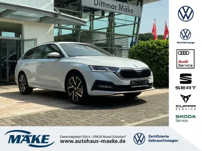 Gebraucht Skoda Octavia Clever 204 PS (150 kW) 2022 Weiß Kombi