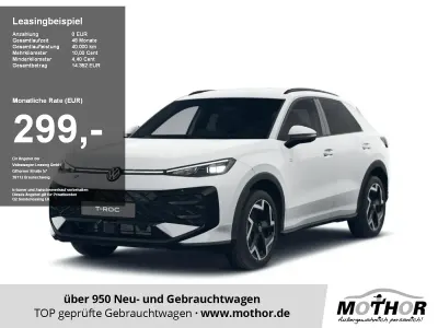 Neu VW T-Roc R-line 150 PS (110 kW) 2026 Pure white SUV