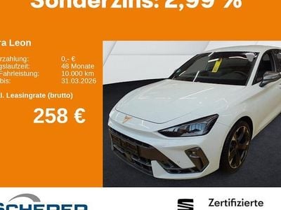 Gebraucht Cupra Leon 150 PS (110 kW) 2025 Glacial weiß metallic (metallic) Limousine