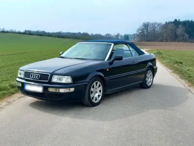 Occasion Audi 80 125 ch (91 kW) 1999 Bleue Cabriolet