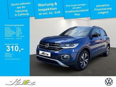 Gebraucht VW T-Cross United 150 PS (110 kW) 2021 Blau SUV
