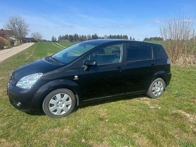 Gebraucht Toyota Corolla Verso Sol 177 PS (130 kW) 2007 Schwarz Van / Kleinbus