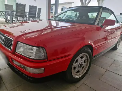 Gebraucht Audi 80 133 PS (97 kW) 1992 Rot Cabrio