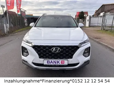Usata Hyundai Santa Fe Premium 200 CV (147 kW) 2018 Bianco SUV
