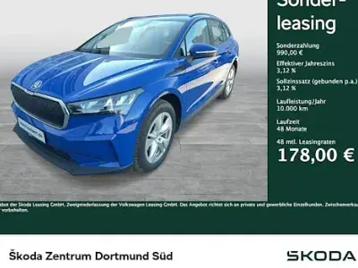 Second-hand Skoda Enyaq iV Loft 108 kW (148 CP) 2023 Albastru SUV