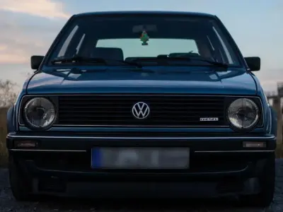 Gebraucht VW Golf II GTD 80 PS (58 kW) 1986 Blau Kleinwagen