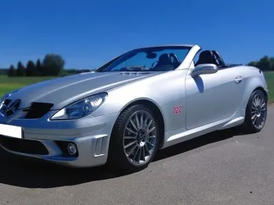 Gebraucht Mercedes SLK55 AMG AMG 360 PS (264 kW) 2004 Silber Cabrio