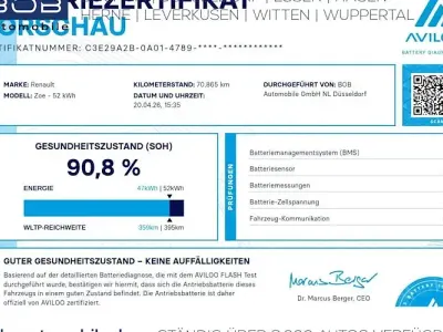 Używany Renault Zoe Experience 80 kW (109 KM) 2022 Szary Hatchback