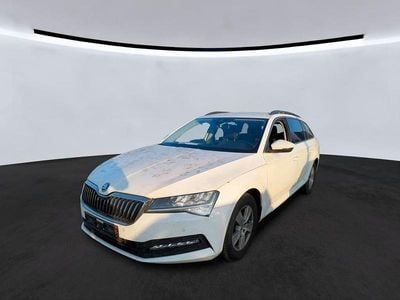 Second-hand Skoda Superb Ambition 150 CP (110 kW) 2021 Alb Break
