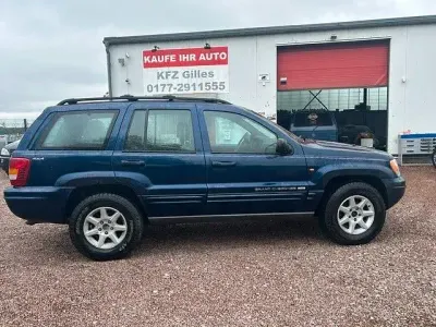 Occasion Jeep Grand Cherokee Limited 223 ch (164 kW) 2000 Bleue SUV