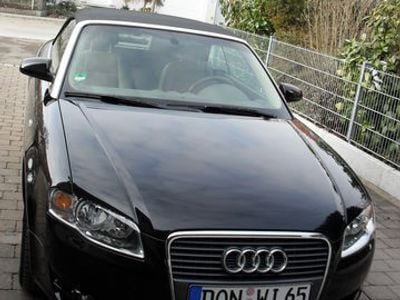 Gebraucht Audi A4 Cabriolet 190 PS (139 kW) 2006 Schwarz metallic Cabrio