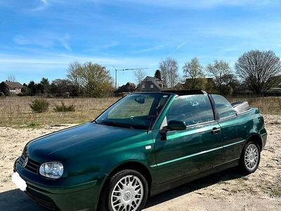 Gebraucht VW Golf Cabriolet 115 PS (84 kW) 2000 Grün Cabrio