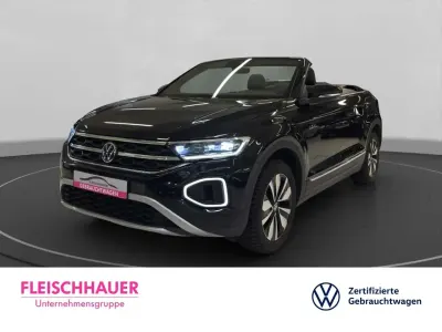 Gebraucht VW T-Roc Cabriolet Goal 116 PS (85 kW) 2025 Schwarz Cabrio