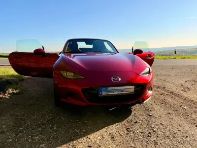 Gebraucht Mazda MX5 Sports-Line 184 PS (135 kW) 2019 Rot Cabrio