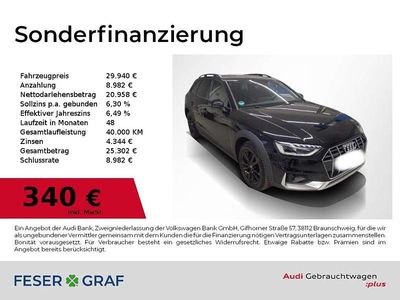 Gebraucht Audi A4 Allroad Business 204 PS (150 kW) 2022 Mythosschwarz metallic Kombi