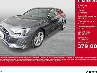 Gebraucht Audi A3 S-Line 150 PS (110 kW) 2025 Grau Limousine