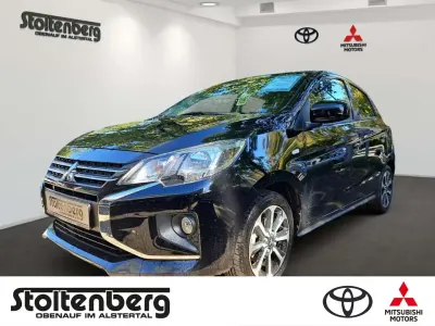 Neu Mitsubishi Space Star Select+ 71 PS (52 kW) 2025 Pianoschwarz (p) Kleinwagen