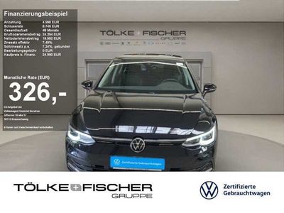 gebraucht VW Golf VIII 1.5 eTSI Style AHK Virtual ACC LM LED