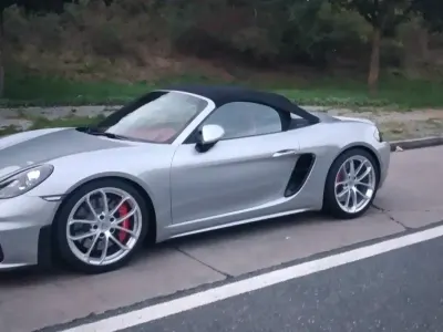 Gebraucht Porsche 718 Boxster 420 PS (308 kW) 2022 Silber Cabrio