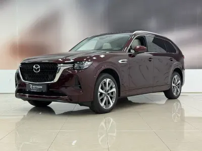 Brugt Mazda CX-80 Takumi-Line 328 HK (241 kW) 2024 Rød SUV