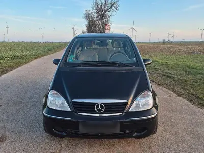 Brugt Mercedes A170 95 HK (69 kW) 2002 Sort Hatchback
