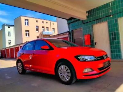 Brugt VW Polo Comfortline 95 HK (69 kW) 2019 Rød Hatchback