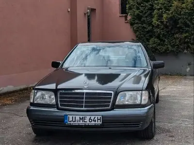 Brugt Mercedes S420 279 HK (205 kW) 1994 Sort Sedan