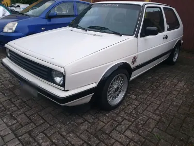 Gebraucht VW Golf II 55 PS (40 kW) 1988 Weiß Kleinwagen