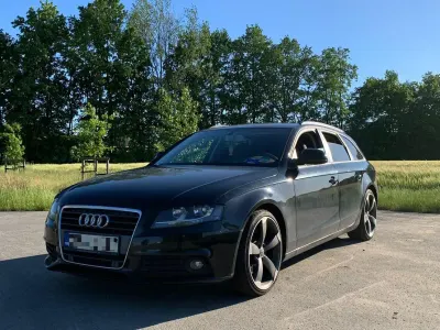 Używany Audi A4 140 KM (102 kW) 2009 Czarny Kombi
