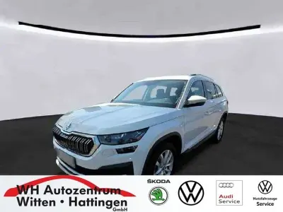 Gebraucht Skoda Kodiaq Style 150 PS (110 kW) 2024 Moonweiss metallic SUV
