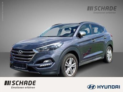 gebraucht Hyundai Tucson 1.6 Premium 4WD LED*Leder*Pano*Smart-Key*