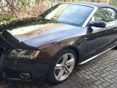 Gebraucht Audi A5 Cabriolet S-Line 239 PS (175 kW) 2011 Braun Cabrio