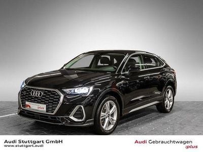 Mythosschwarz metallic Gebraucht 2023 Audi Q3 Sportback S-Line SUV | 40.560 € (Guter Preis)